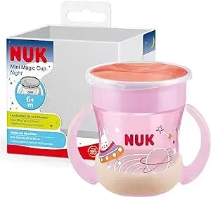 NUK Mini Magic Cup Night Pipmugg Rosa