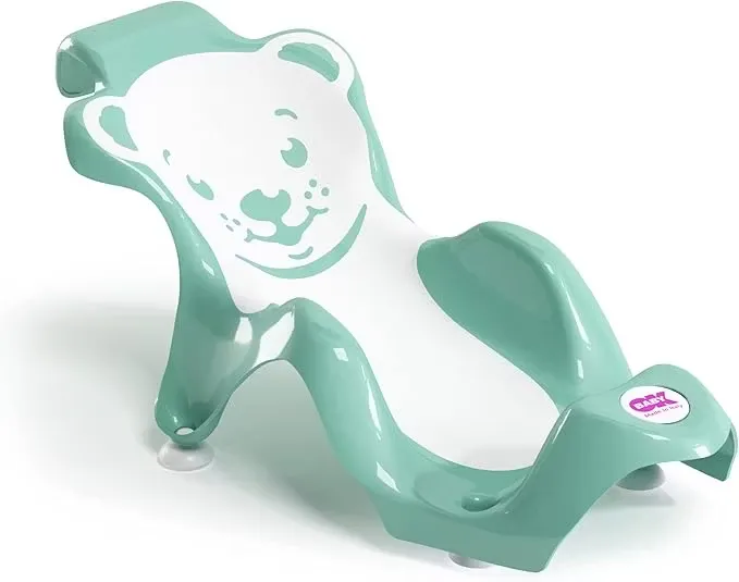 OKBaby Ergonomisk Balja Med Badstöd Turkos
