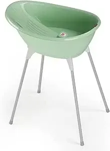 OKBABY Kit Bella bad och stödställ för baby Grön
