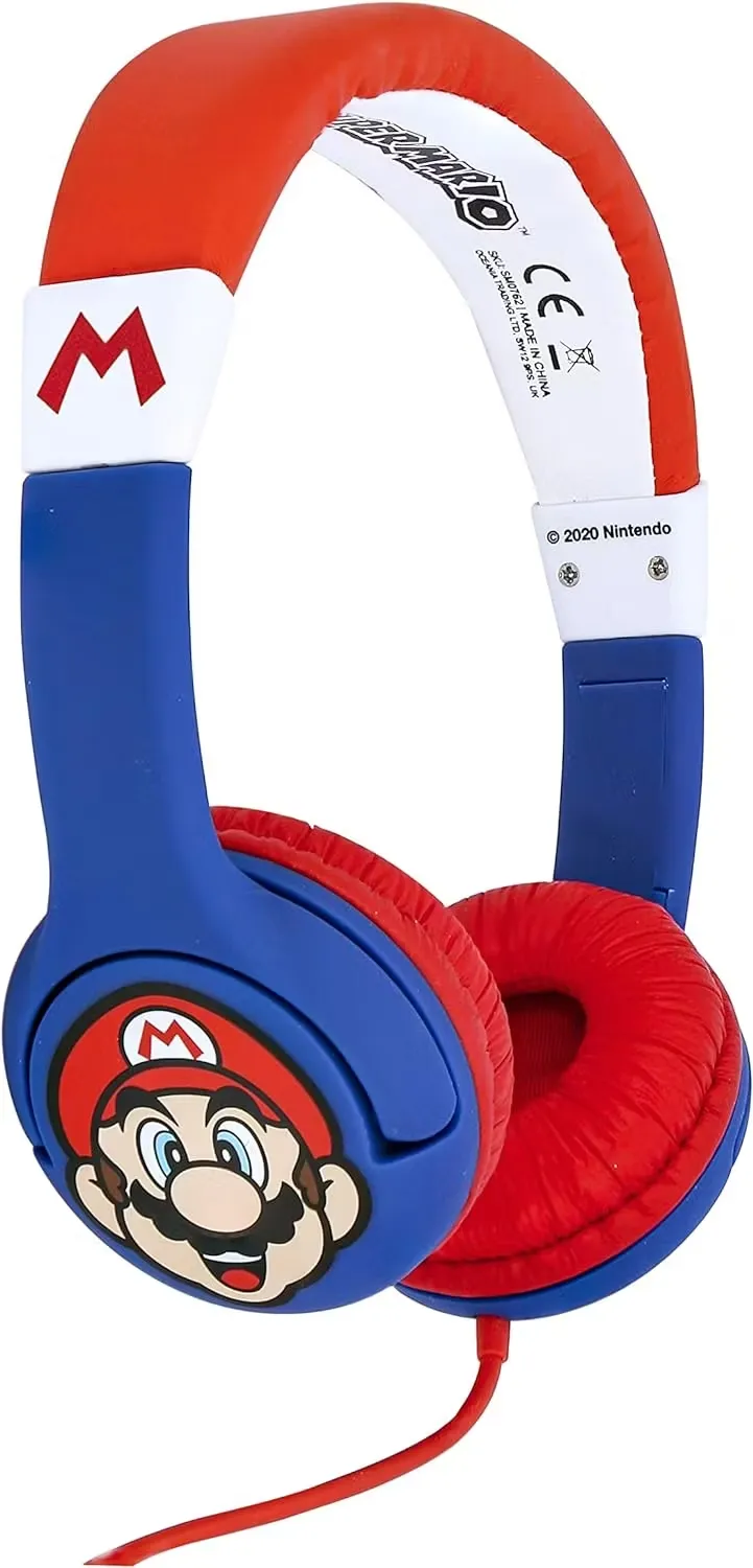 OTL Super Mario on-ear hörlurar