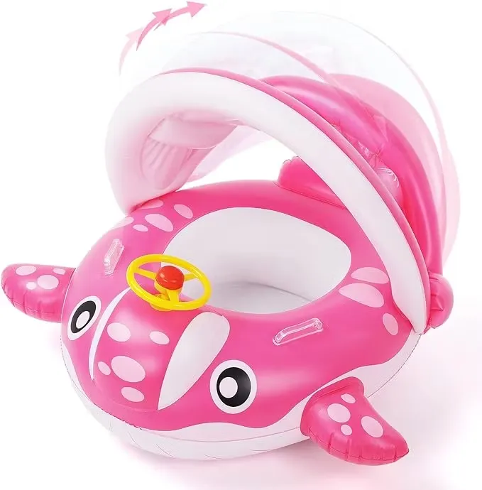 Peradix Badring Med Solskydd Rosa