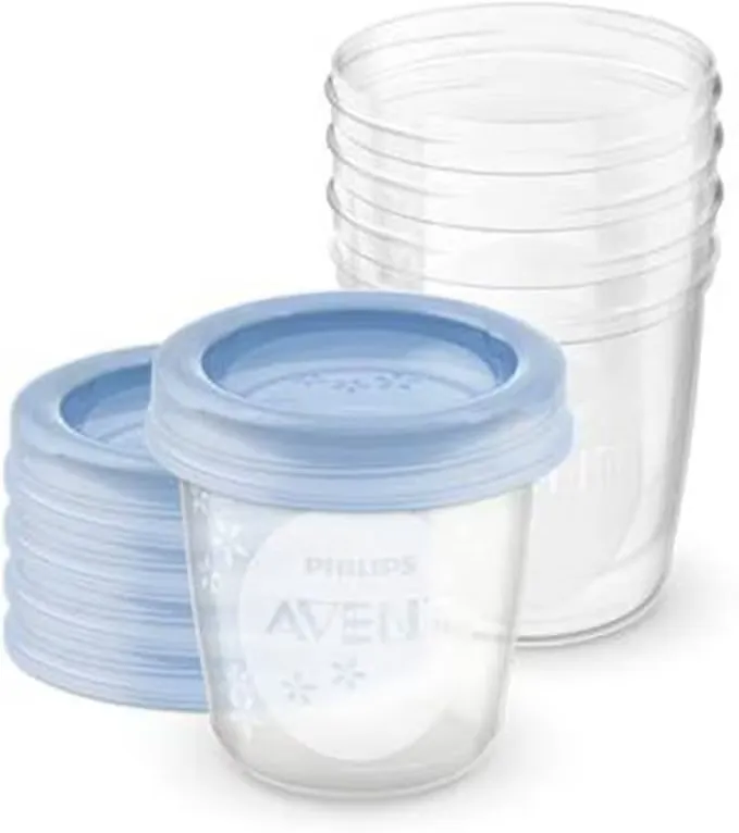 Philips Avent Mjölkförvaringsmuggar Transparent