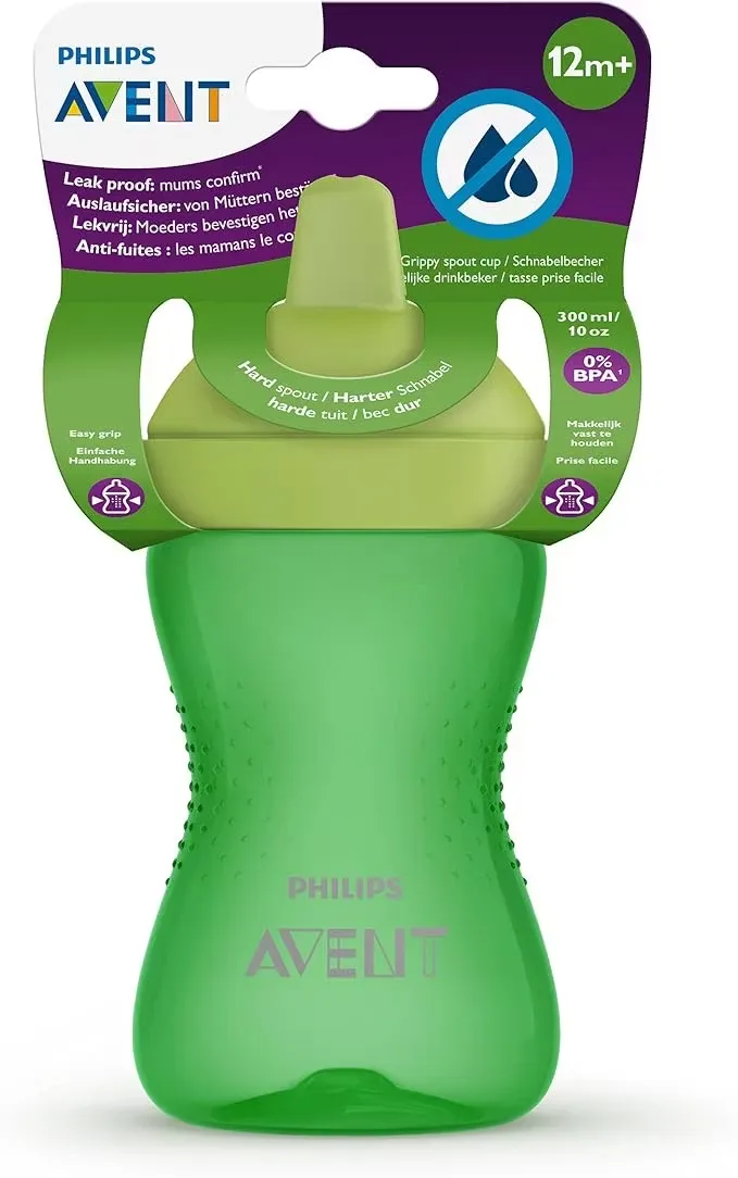 Philips Avent Soft Bitsäker Pipmugg 300 ml Grön