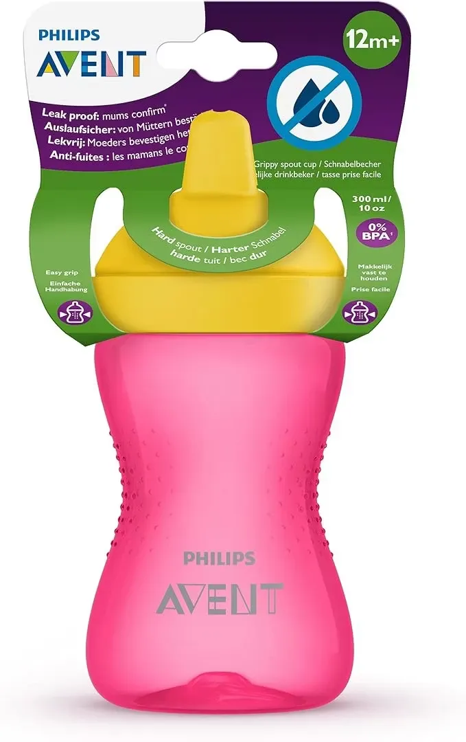 Philips Avent Soft Bitsäker Pipmugg 300 ml Rosa