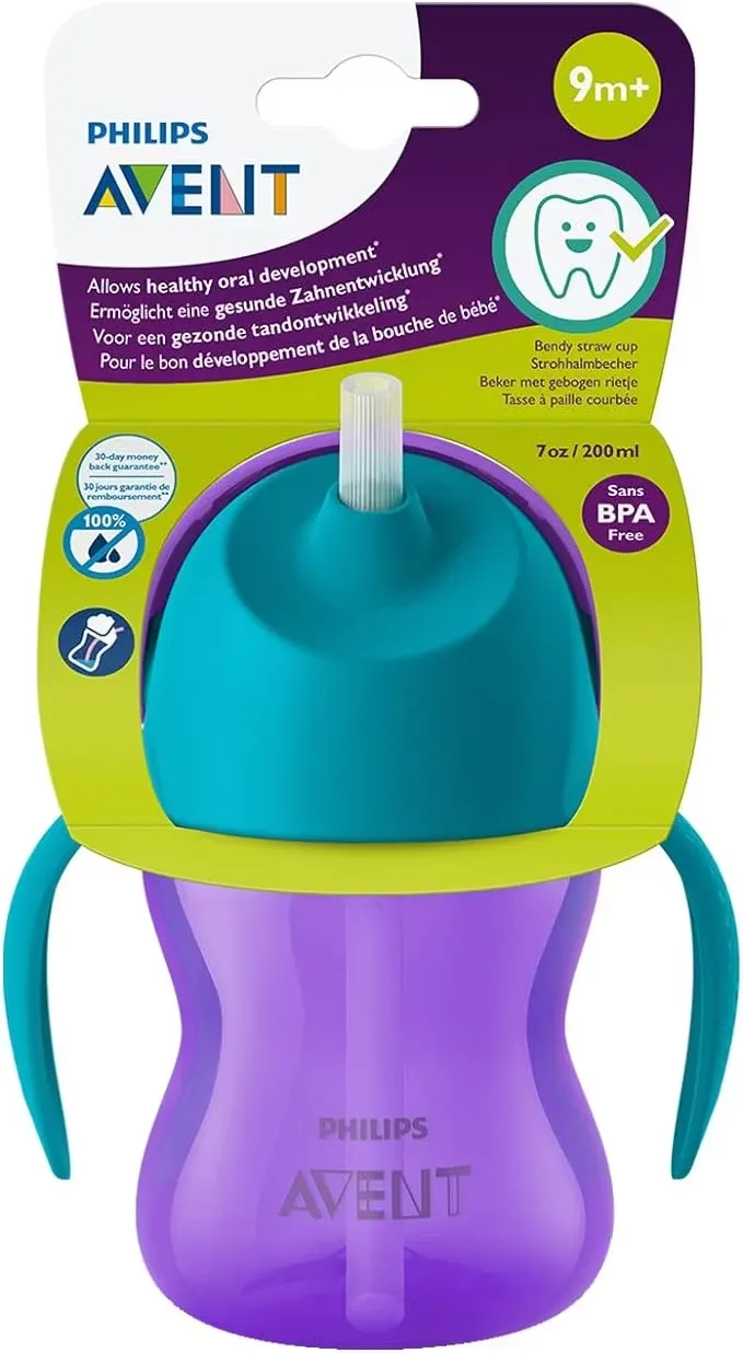 Philips Avent Sugrörsmugg Bendy 200ml