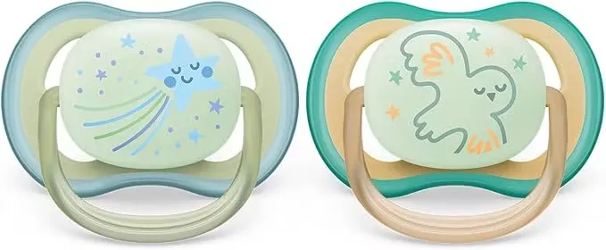 Philips Avent Ultra Air Napp 2-Pack 0-6 Månader Owl and Snowball