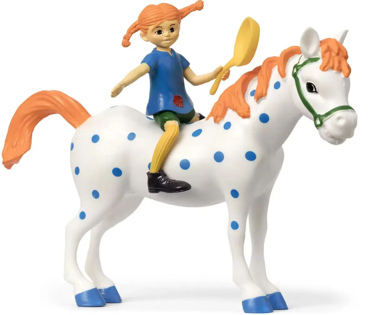 Pippi Långstrump Figurset Pippi & Lilla Gubben