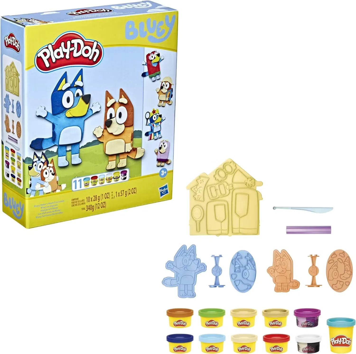 Play-Doh Bluey Make 'n Mash Playset