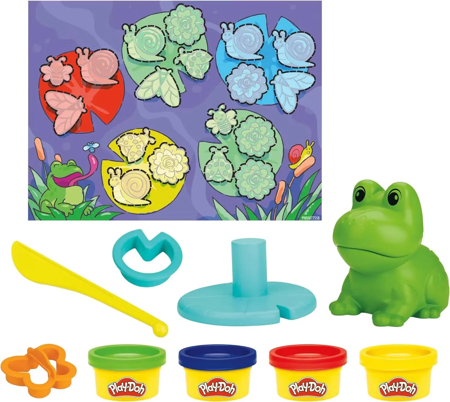 Play-Doh Leklera Frog N Colors Starter Set