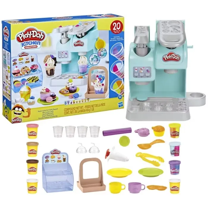 Play-Doh Leklera Super Colorful Café Lekset