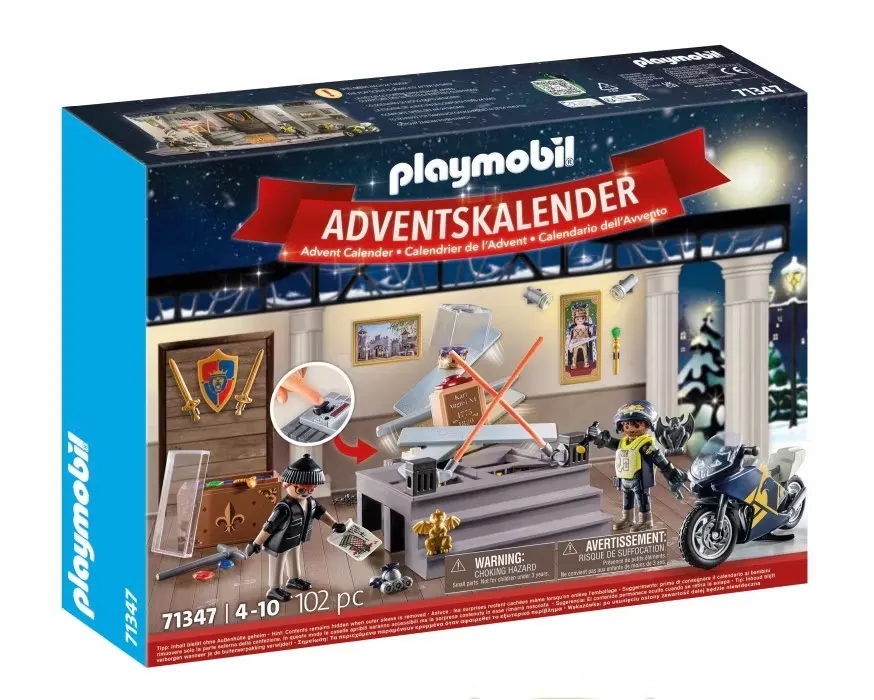 Playmobil 71347 Police Adventskalender Museumsstöld