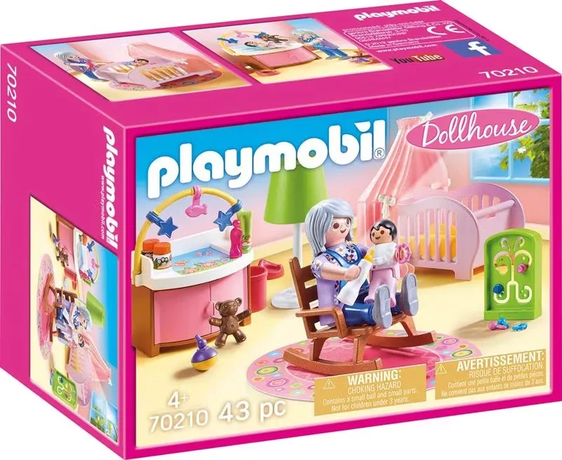 Playmobil Dollhouse Babyns sovrum 70210