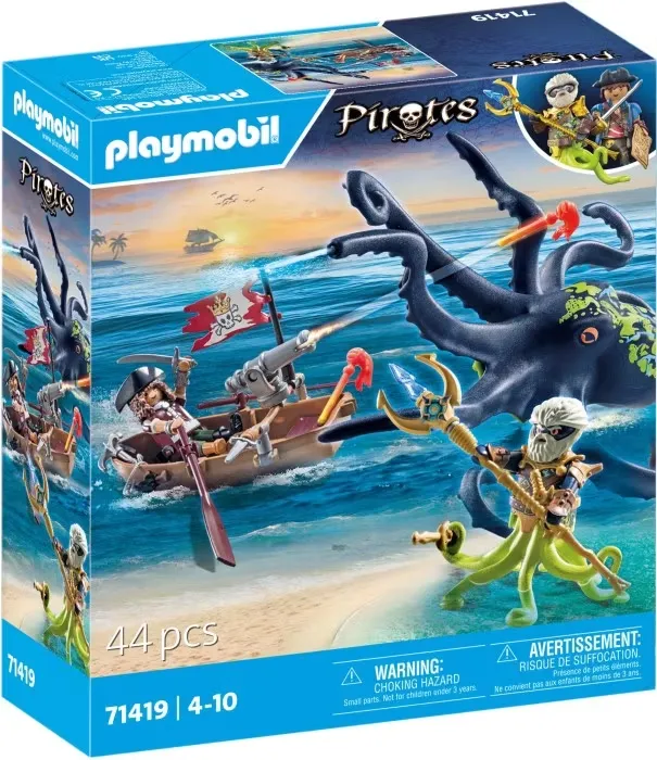 Playmobil Pirates 71419 Kamp mot jättebläckfisken