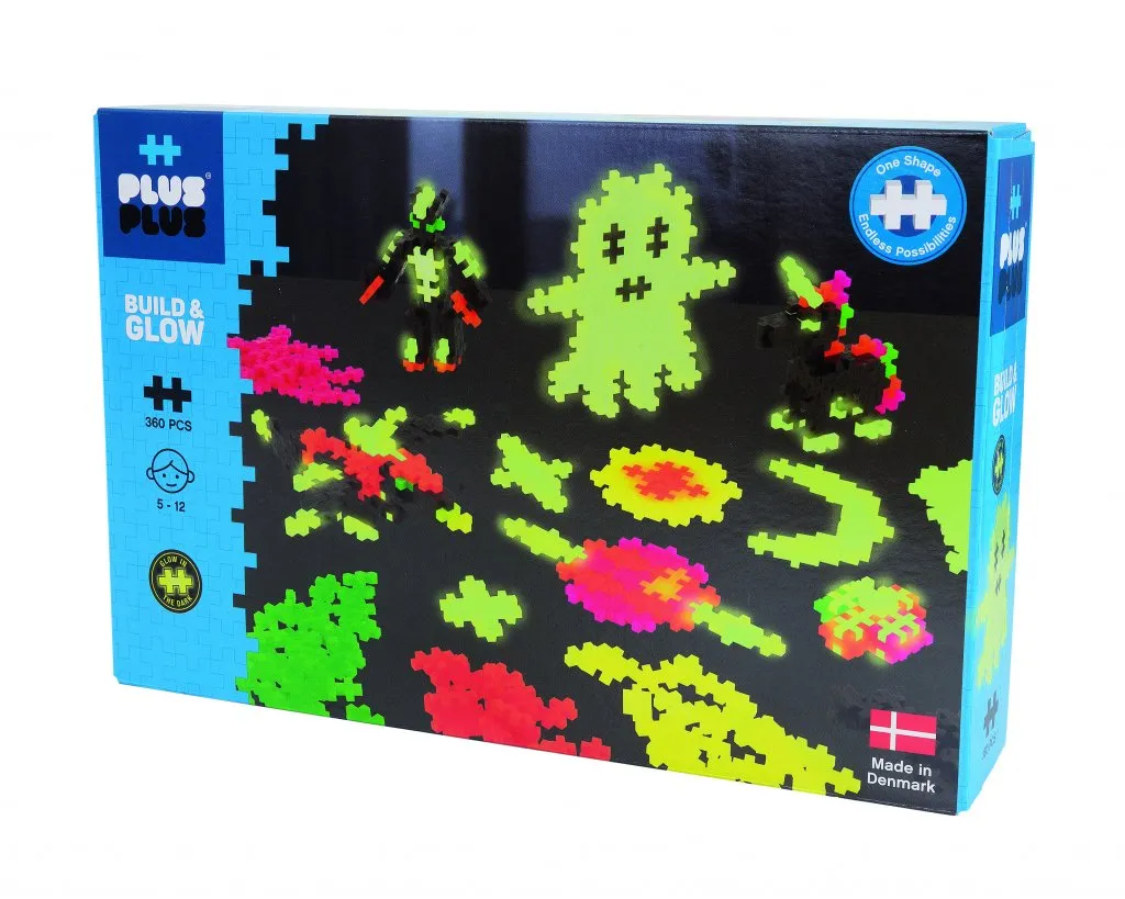 Plus-Plus Glow In The Dark 360 Bitar
