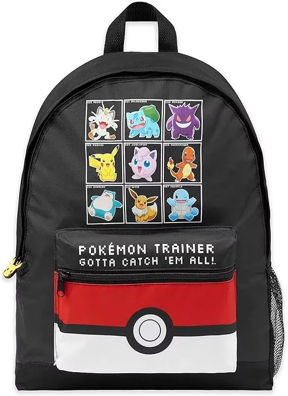 Pokemon Barnryggsäck Svart
