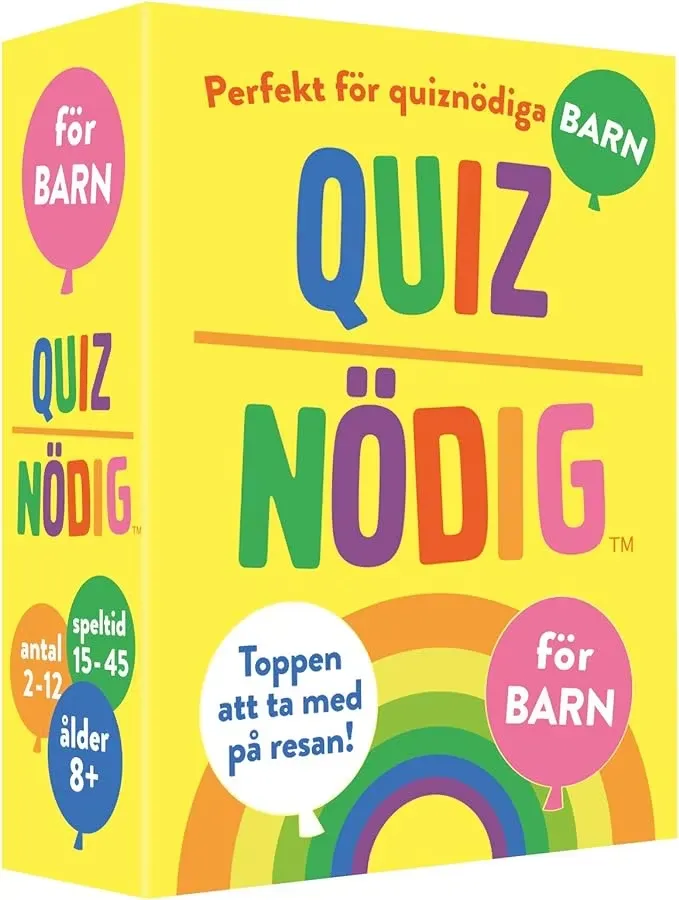 Quiznödig Hemma Frågespel