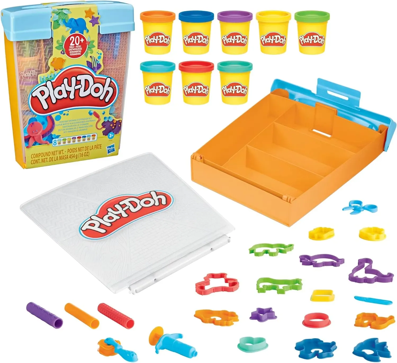 Play-Doh Super tillbehörslåda för djur