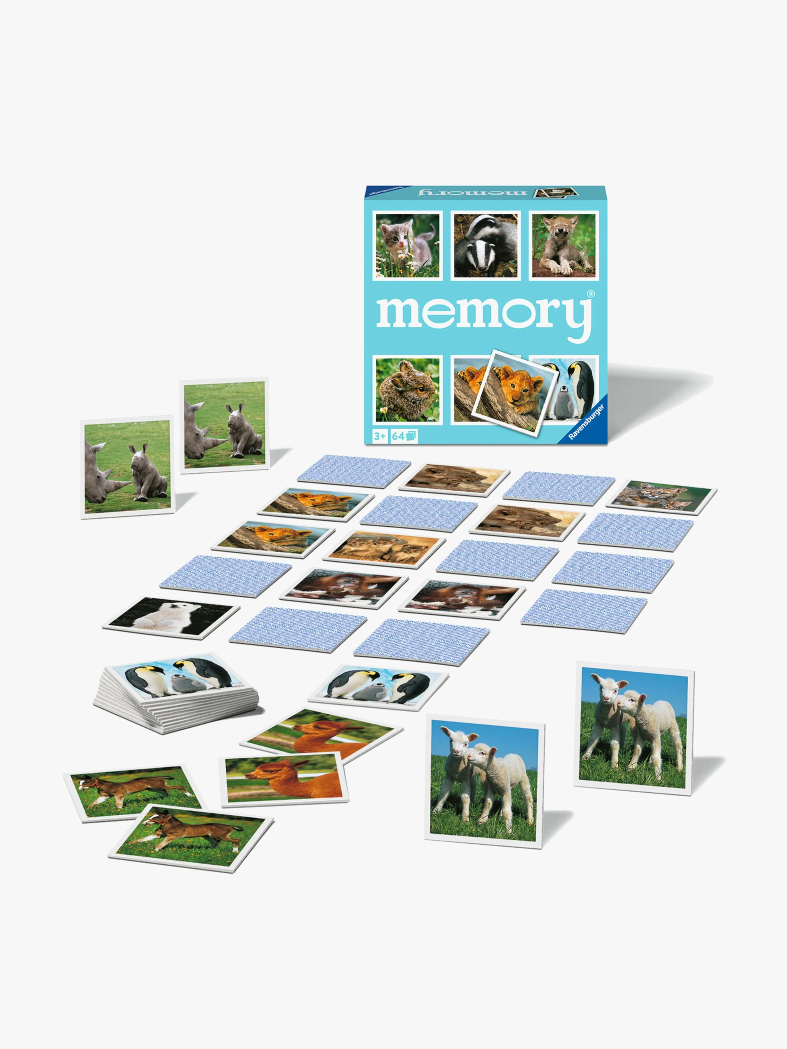 Ravensburger Memory Djurungar