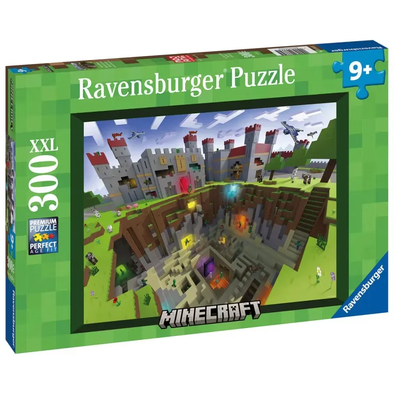 Ravensburger Minecraft Cutaway Pussel 300 Bitar