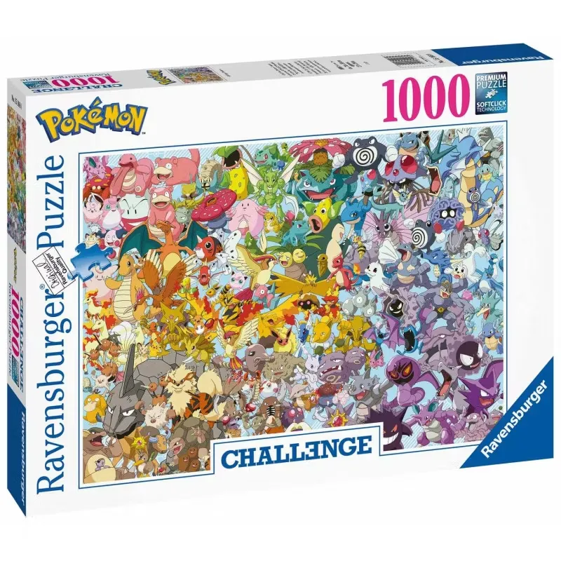 Ravensburger Pokemon Challange 1000 Bitar