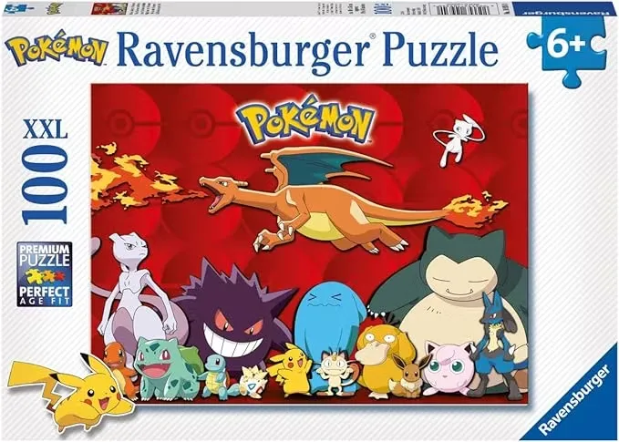 Ravensburger Pokemon Pussel 100 Bitar