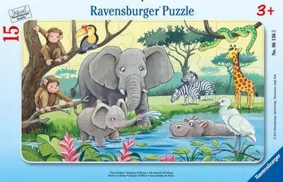 Ravensburger Pussel Afrikanska Djur 15 Bitar