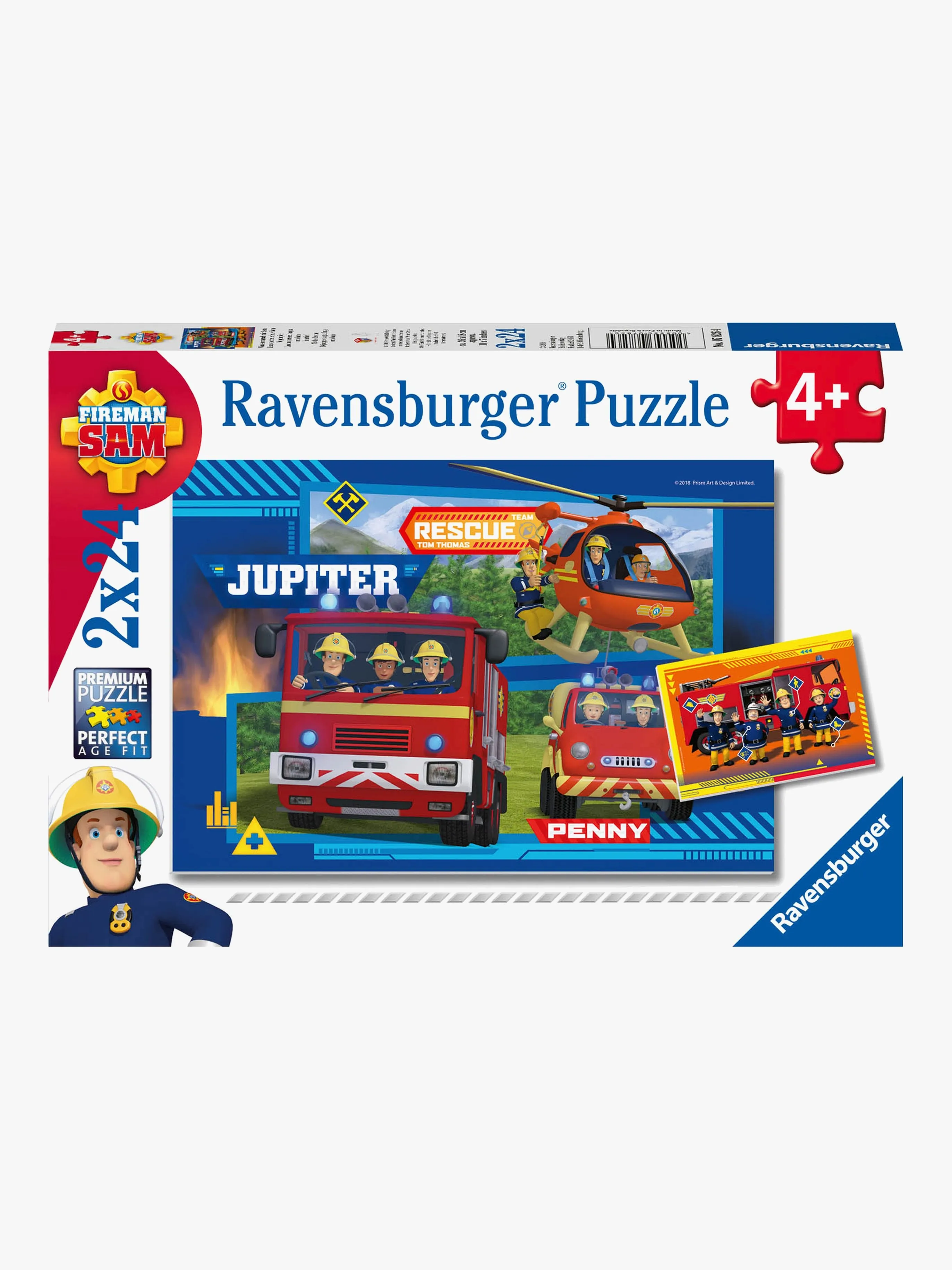 Ravensburger Pussel Brandman Sam 2x24 Bitar