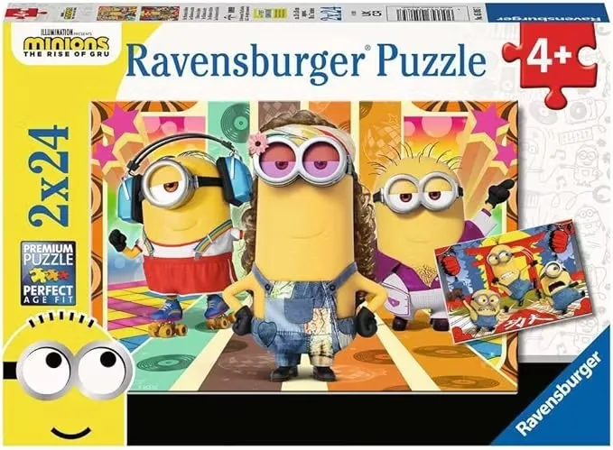 Ravensburger Pussel Minions 2x24 Bitar