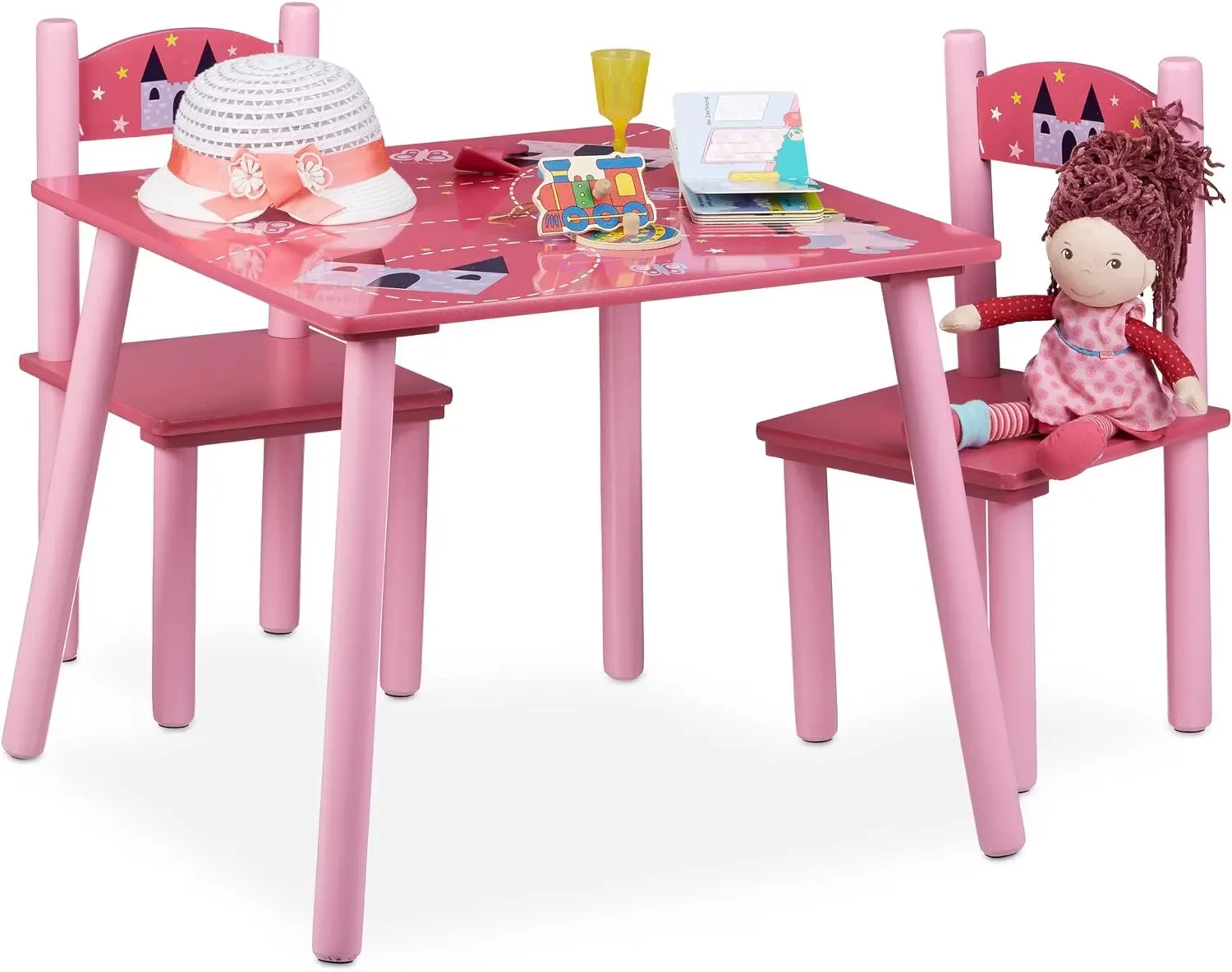 Relaxdays Barnstolsgrupp Princess