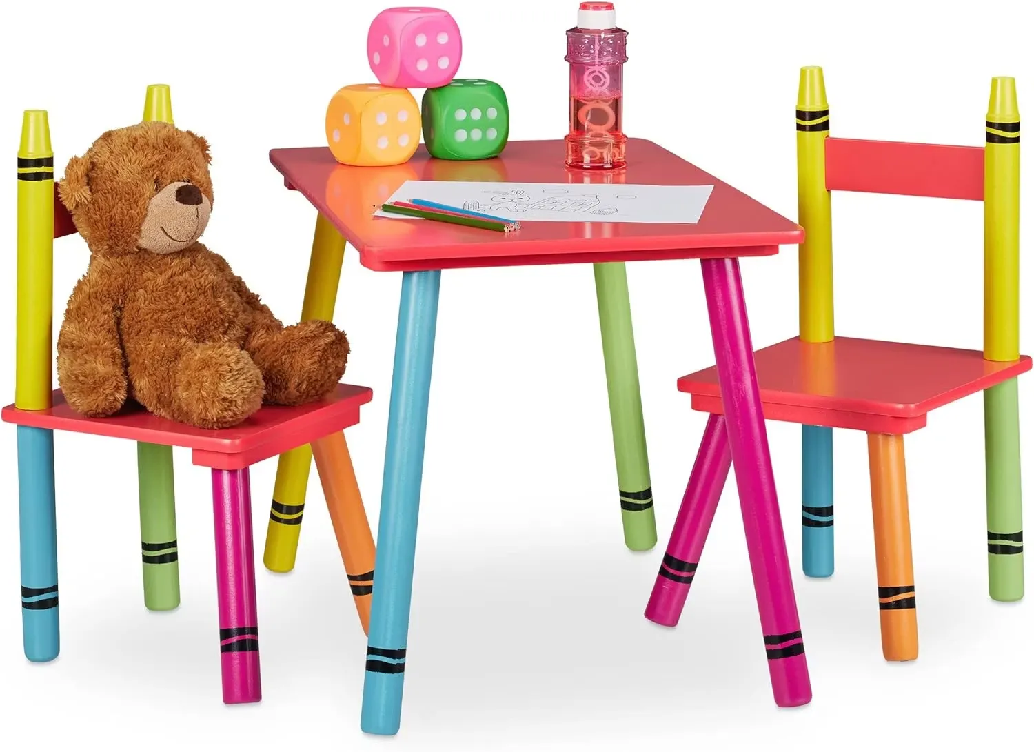 Relaxdays Barnstolsgrupp