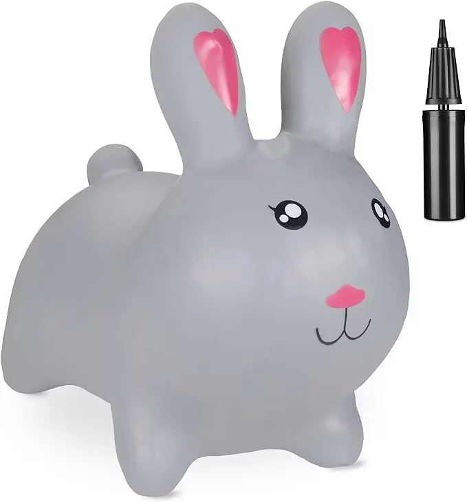 Relaxdays Hoppdjur Hare Inklusive Luftpump