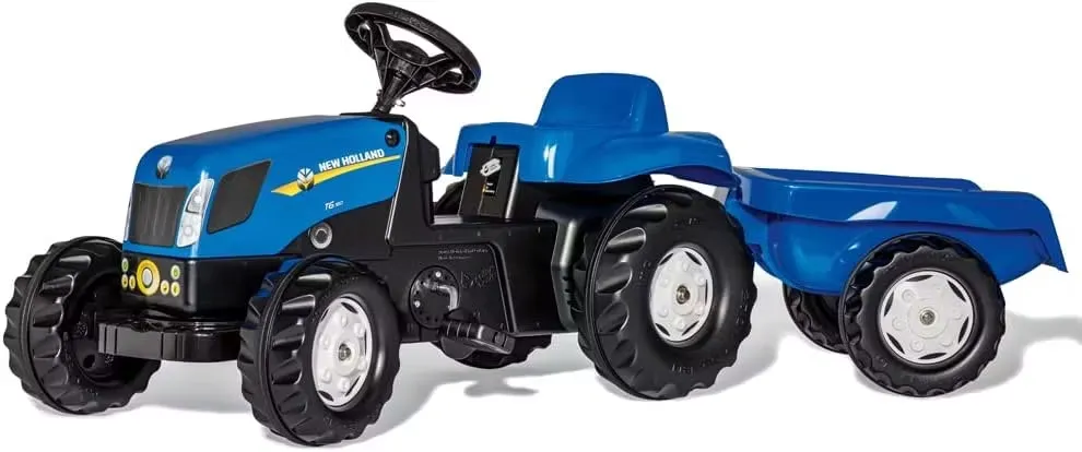 Rolly Toys Tramptraktor Med Släp New Holland