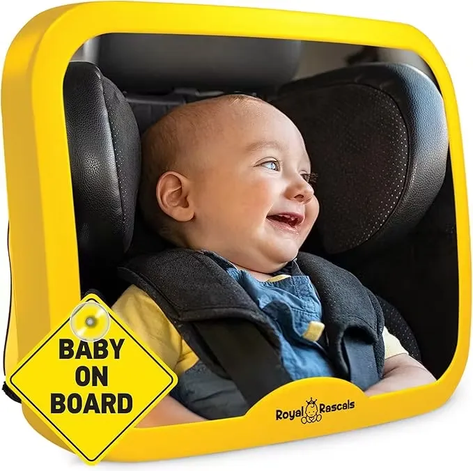 Royal Rascals Bilspegel Gul