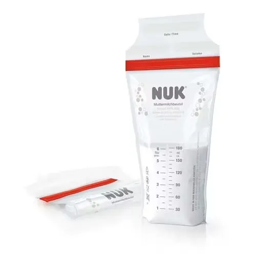 NUK bröstmjölkspåsar 25-pack