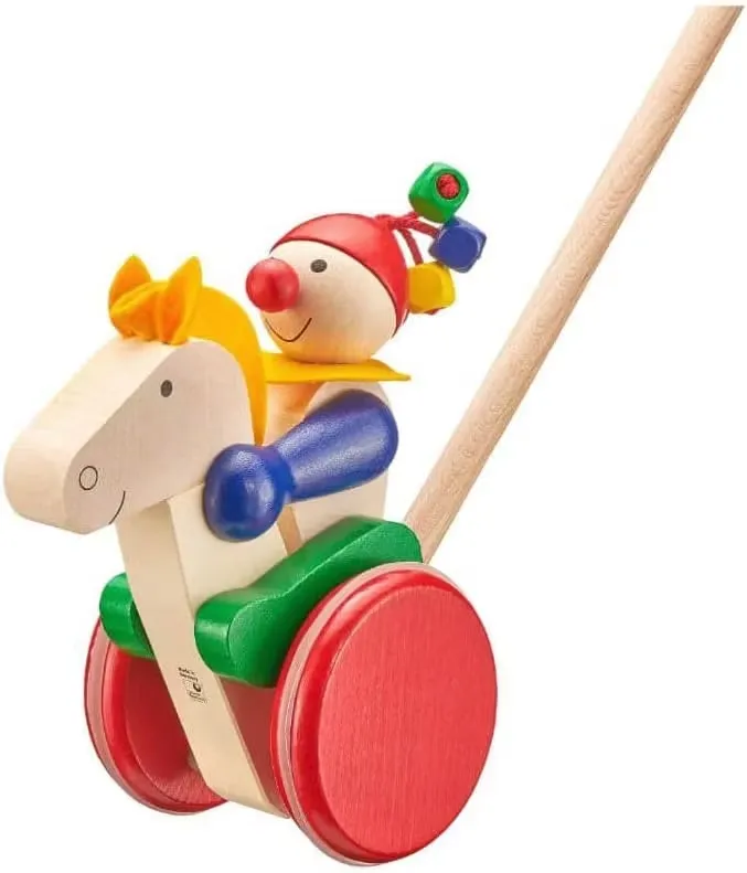 Selecta Gå-Leksak Riddare Med Häst
