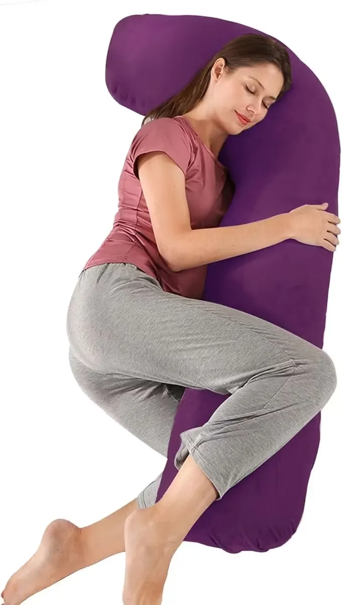 Shanna Gravidkudde J-Form Lila