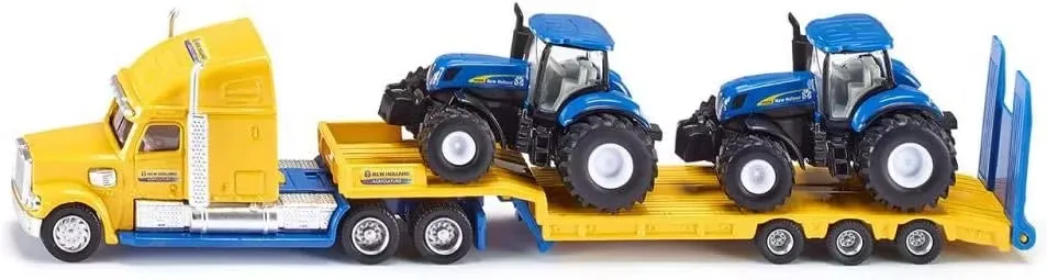 Siku Lastbil med New Holland-traktorer