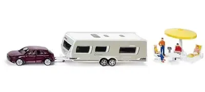 Siku Personbil Med Husvagn