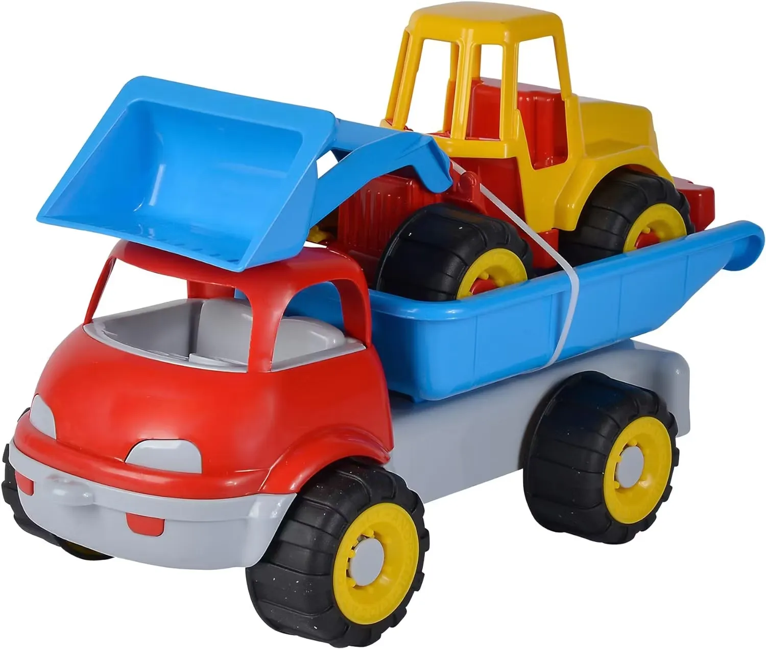 Simba Lastbil Med Grävmaskin