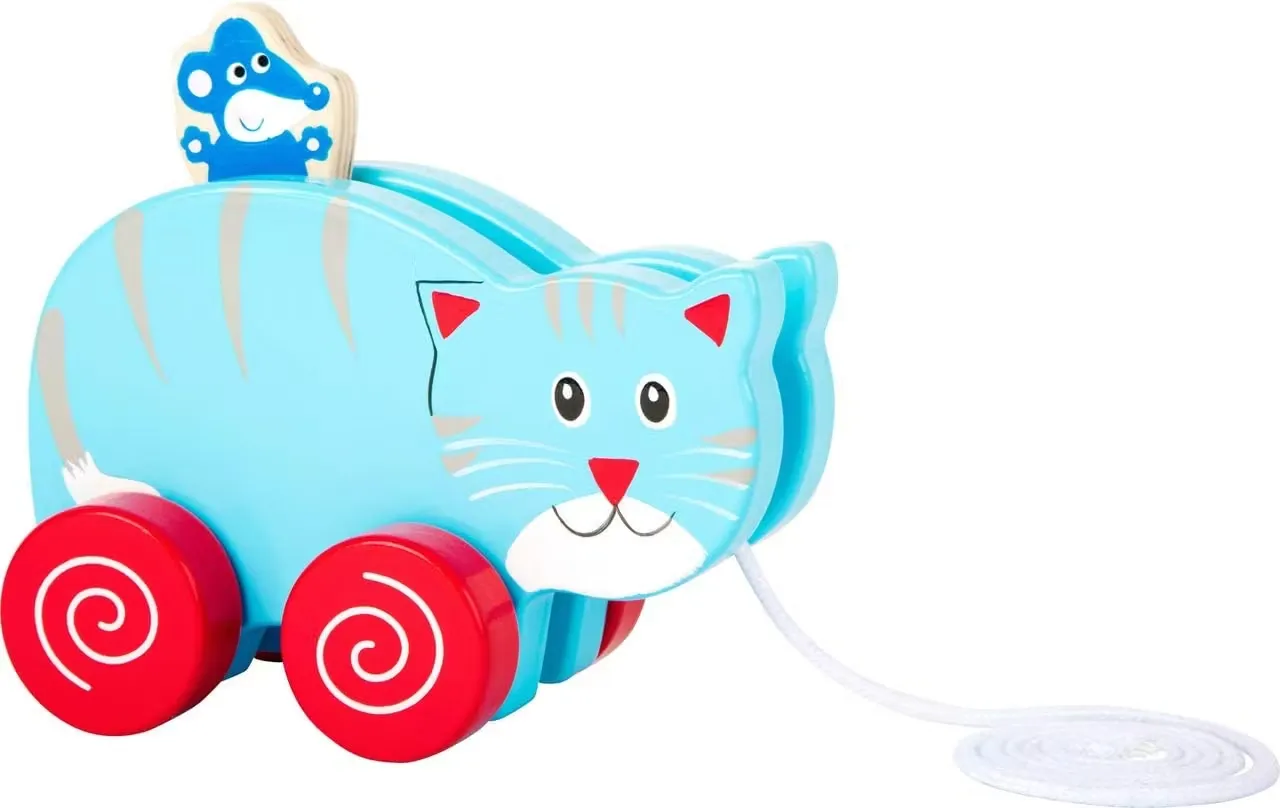 Small Foot Dragleksak Katt Och Mus