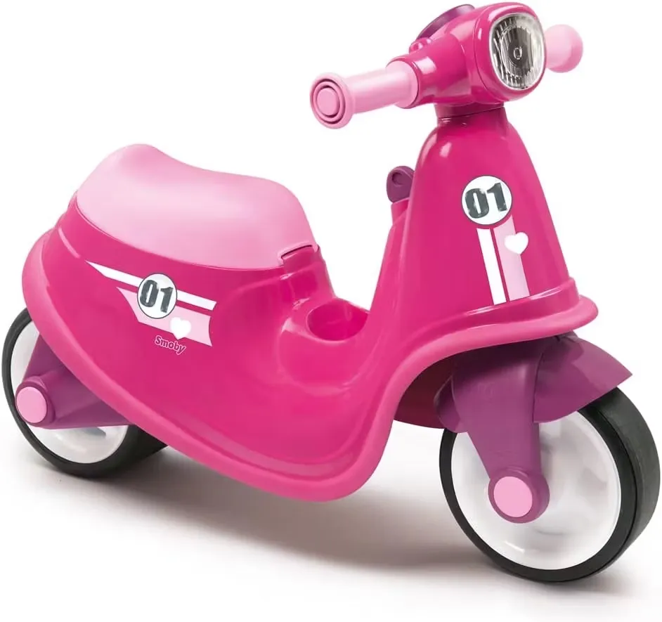 Smoby Gåscooter Rosa
