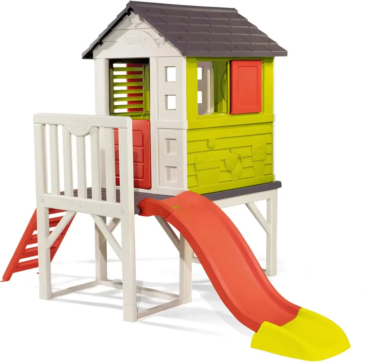Smoby Lekstuga Med Rutschkana