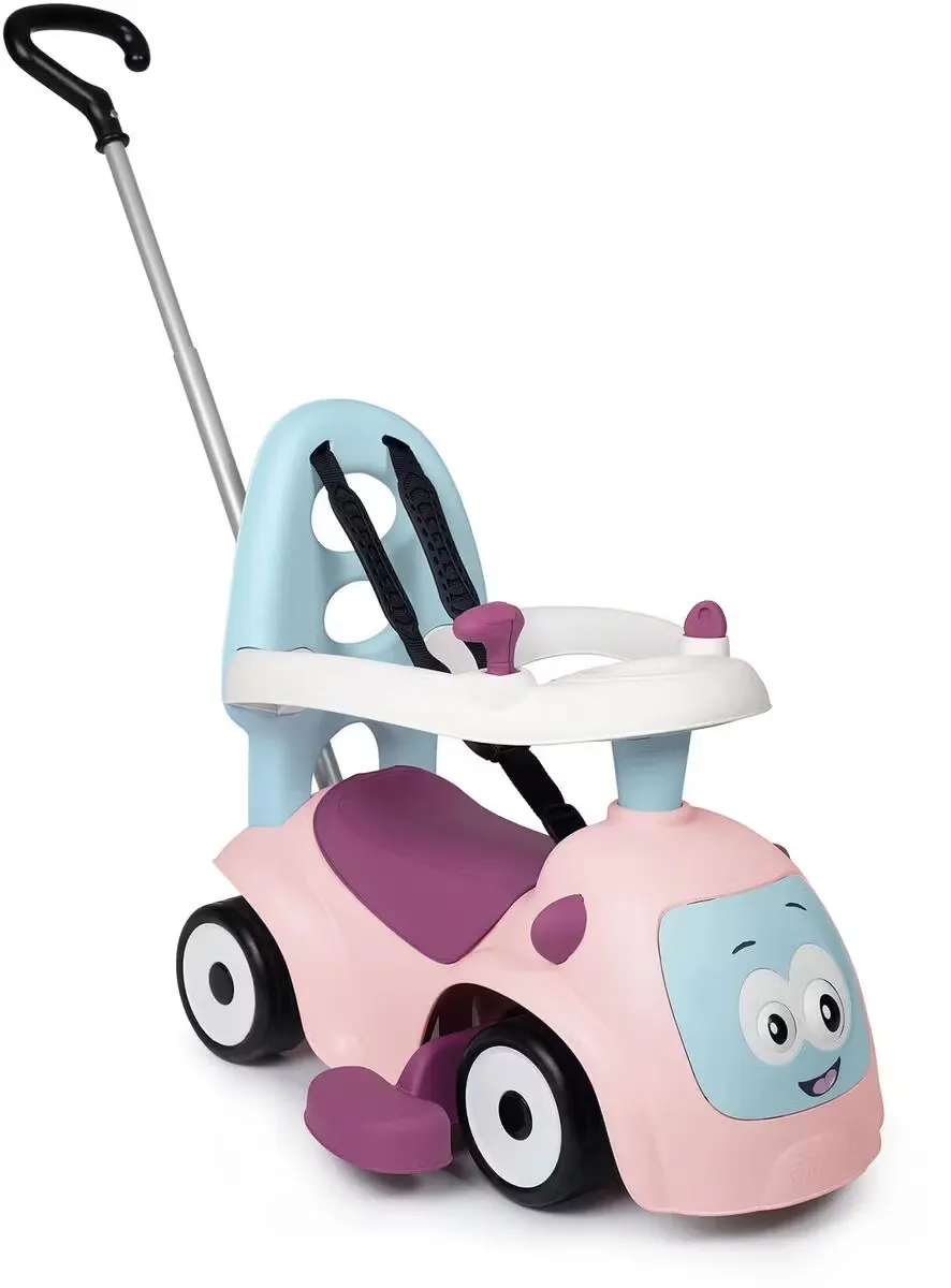 Smoby Maestro Lära-Gå-Bil Rosa