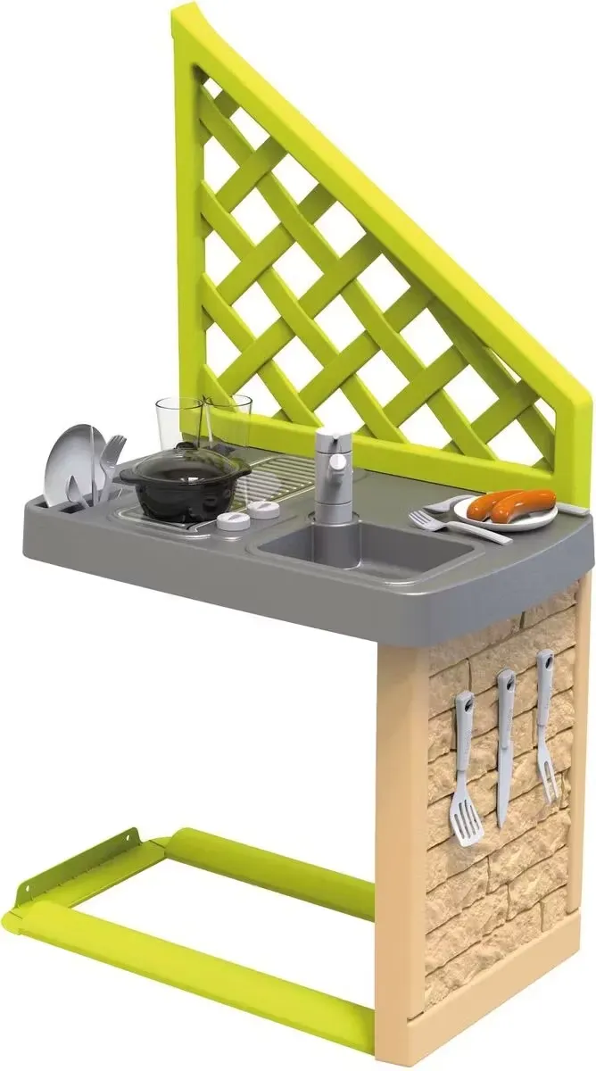 Smoby Sommar Leksakskök med Tillbehör