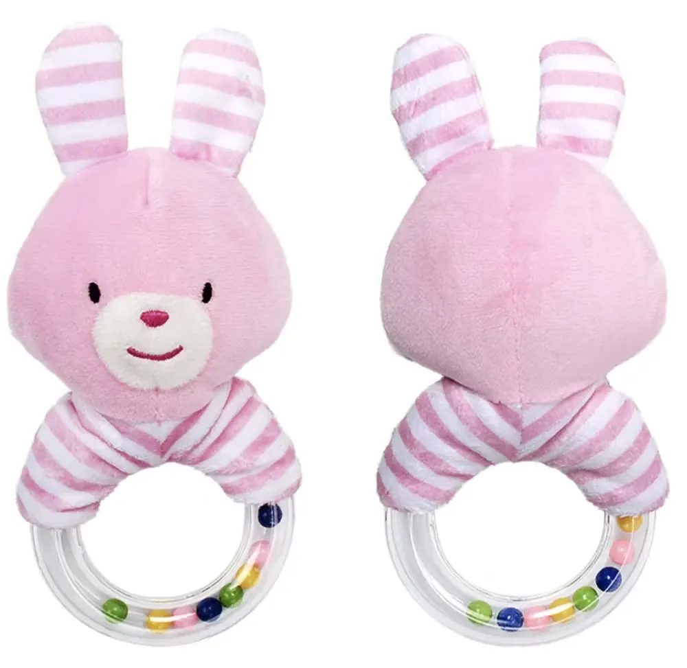 Snuggle Sprouts Skallra Kanin Rosa