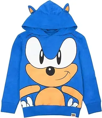 Sonic The Hedgehog Hoodie Blå