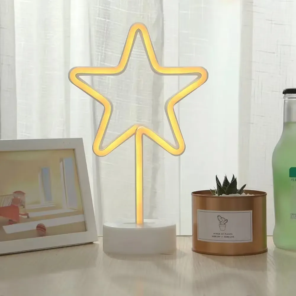 Sparkaura LED-Lampa Stjärna med Neon-effekt