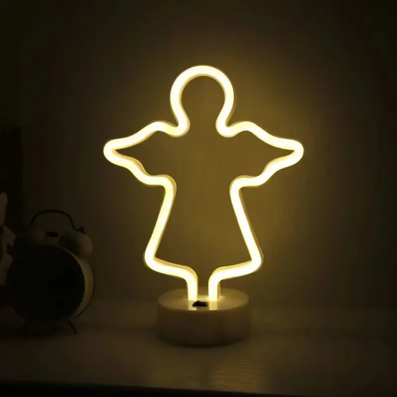 Sparkaura Nattlampa Neon Ängel