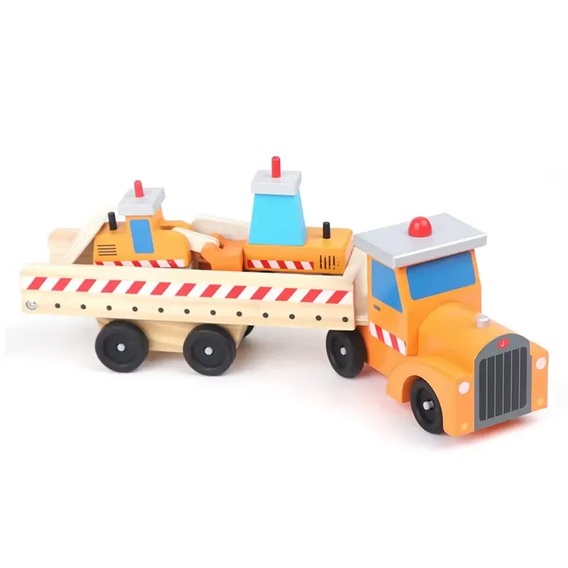 Speed Spike Lastbil Med Minigrävare