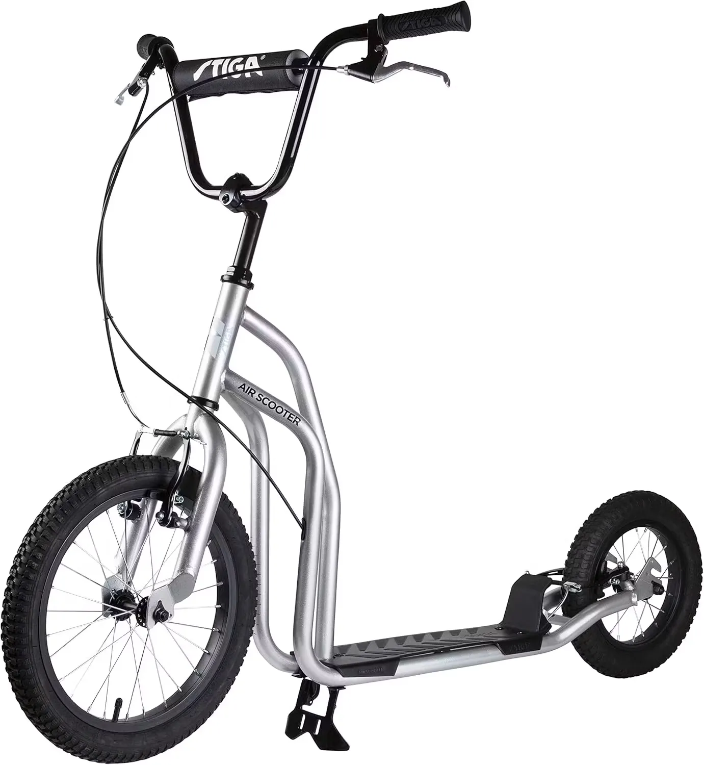 STIGA Air Scooter Sparkcykel 12 tum Silver
